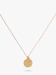 kate spade new york Mini Initial Pave Cubic Zirconia Pendant Necklace