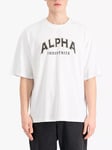 Alpha Industries College Logo Crew Neck T-Shirt