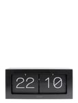 Wall / Table Clock Boxed Flip Black KARLSSON