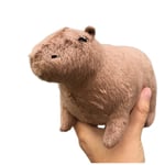 Simulerad Capybara Plyschleksak Söta Capybara Gosedjur Docka Födelsedagspresent Shytmv One Size