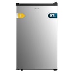 Cecotec Congélateur Armoire 97 L Bolero CoolMarket TF 97 Inox. Classe énergétique E, Design compact, Porte réversible, 3 tiroirs, Dimensions 55,1 x 57,5 x 83,5 cm, Couleur inox