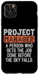 iPhone 11 Pro Max Project Manager A Person Who Scrum Master Project Management Case