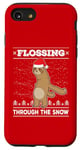 iPhone SE (2020) / 7 / 8 Flossing Through The Snow Sloth Ugly Christmas Sweater Floss Case