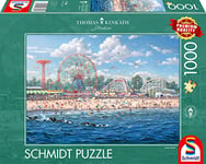 Schmidt Spiele 57365 Thomas Kinkade, Coney Island, Puzzle de 1000 pièces, Taille Unique