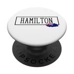 Chemise de voyage Hamilton New Zealand Souvenir Aotearoa pour femmes et hommes PopSockets PopGrip Adhésif