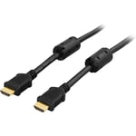 HDMI-kabel - ha-ha - 1.5 meter - Svart - 4K