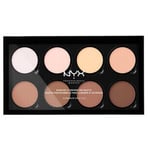 Soins visage Nyx Professional Make Up  Palette HIGHLIGHT   CONTOUR PRO 8 x 2,7 gr