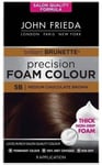 2 X John Frieda Precision Foam Colour 5B, Medium Chocolate Brown