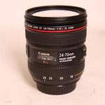 Canon Used EF 24-70mm f/4L IS USM Zoom Lens