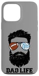 iPhone 13 Pro Max Football Volleyball Dad Messy Hair Beard Football Volleyball Case