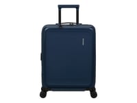 American Tourister Dashpop, Tralle, Hard Overflate, Blå, Midnight Blue, Kabin, 4 Hjul