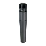 Shure SM57 Microphone D'Instrument Dynamique Cardioïde de avec Support D'Amortisseur Pneumatique, Pince à Micro A25D, Sac de Rangement, Connecteur Xlr à 3 Broches, sans Câble (Sm57-Lce)