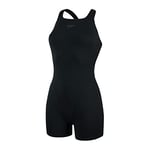 Speedo Eco Endurance+ Swimming L Maillot de bain Femme, Noir, 40