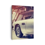 Impression sur Toile 50x70cm Tableaux Image Photo voiture garage Art Decoration