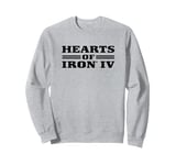 Hearts of Iron IV logo black Strategy Game Sweatshirt