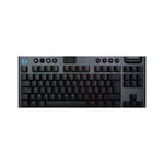 Clavier gamer - sans fil - Logitech G - G915 TKL X - Switch tactile  - AZERTY - Noir