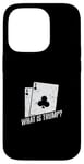 Coque pour iPhone 14 Pro Qu'est-ce que Trump The Art of Euchre