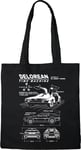 RETOUR VERS LE FUTUR TOTE BAG DELOREAN», REFERENCE : BWBAFUDBB004, NOIR, 38 X 40 CM