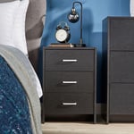 Stratford 3 Drawer Bedside Table Unit