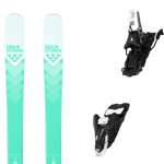 BLACK CROWS Pack ski de randonnée Black Crows Atris Birdie Turquoise 25 + Fixations Femme Vert / Blanc taille 166 2025