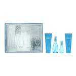 Davidoff Cool Water Woman 4 Piece Gift Set: Eau de Toilette 50ml - Eau de Toilet