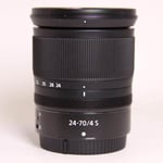 Nikon Used Z 24-70mm f/4 S mount lens