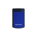 Disque Dur Externe Transcend StoreJet 25H3B TS2TSJ25H3B 2To 2.5 HDD USB Bleu Marine