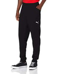 Puma Men's LIGA Casuals Pants Sweatpants, Black White, S