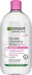 Garnier Micellar Cleansing Water, Gentle face Cleanser & Makeup Remover, Vegan