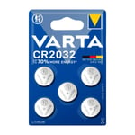 Varta CR2032 Bli nappiparisto, 5 kpl