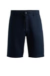 BOSS Hommes Chino-tapered-DS-1-S Short Tapered en Lin mélangé