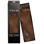 Poze Hairextensions Poze Hårremse Ekte 6B Lovely Brown 50cm