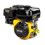 JCB High Power 7.5hp Replacement Petrol Engine, 19.05mm, ¾”, 224cc, 4 Stroke, OHV, Horizontal Shaft Ideal for Pressure Washers, Chippers, Tillers, Carts & More