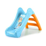 FEBER - First Slide Bluey, Petit Toboggan pour Enfants, avec Ouverture du Tuyau pour Le Transformer en Toboggan Aquatique, pour garçons et Filles à partir de 1 an, Famosa (FEU10000)