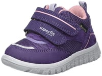 Superfit Sport7 Mini Sneaker, Purple Pink 8510, 3 UK