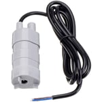 Pompe à eau submersible 12 v 600L/H 1.2A Pompes à haut débit Pompe à eau micro moteur pour camping-car étang aquarium, fontaine de réservoir de