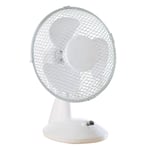 Daewoo COL1567GE White 12 Inch Table Fan