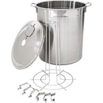 GUILLOUARD - Stérilisateur - traiteur - 2 en 1 - 37 L / 12 bocaux de 1L - Inox