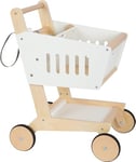 Small Foot Caddie Fresh » en Bois, Accessoires pour la Boutique et Le supermarché, a partir de 3 Ans,12403 Toys, Beige, Petit