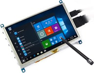 Waveshare 5 Inch Resistive Touch Screen Tft Lcd Display 800x480 Hdmi Monitor For Raspberry Pi/Bb Black/Banana Pi/Systems Windows 10/8.1/8/7 Support Microsoft Xbox360/Sony Ps4/Nintendo Switch