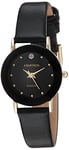 Armitron Women's Genuine Diamond Dial Leather Strap Watch, 75/2447