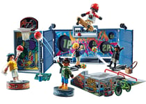 PLAYMOBIL 70960 Street Sports Park, Football, Basketball, Skateboarding