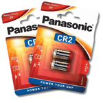 4 x PANASONIC CR2 3V Lithium Photo Batteries CR2 DLCR2 EL1CR2 CR2L Long Expiry