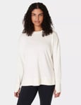 After Class Longline Sweatshirt - Lily White - S