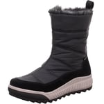 Legero Femme Tirano Gore-tex doublée Chaude Botte Haute Jusqu'au Genou, Noir 0000, 39 EU