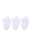 Sterntaler Chaussettes nouveau-né Pack 3 BLANC