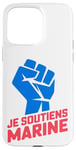 Coque pour iPhone 15 Pro Max tous pour marine soutien à marine le pen