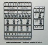 VICTRIX Grappes Hoplites grecs légers & Archers 500 - 300 av J-C Figurines 28mm