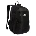 adidas Foundation 6 Backpack Bag, Black/White, One Size