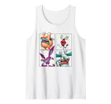 Aaahh!!! Real Monsters Front Back Character Grid Nickelodeon Tank Top